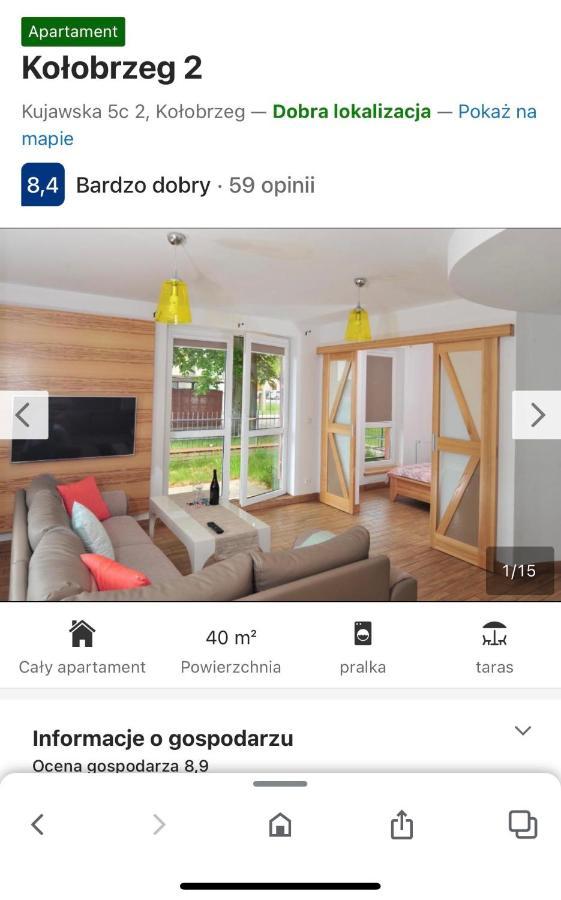 Malva Sun Dog Friendly Apartment With Garden Kołobrzeg Exteriör bild
