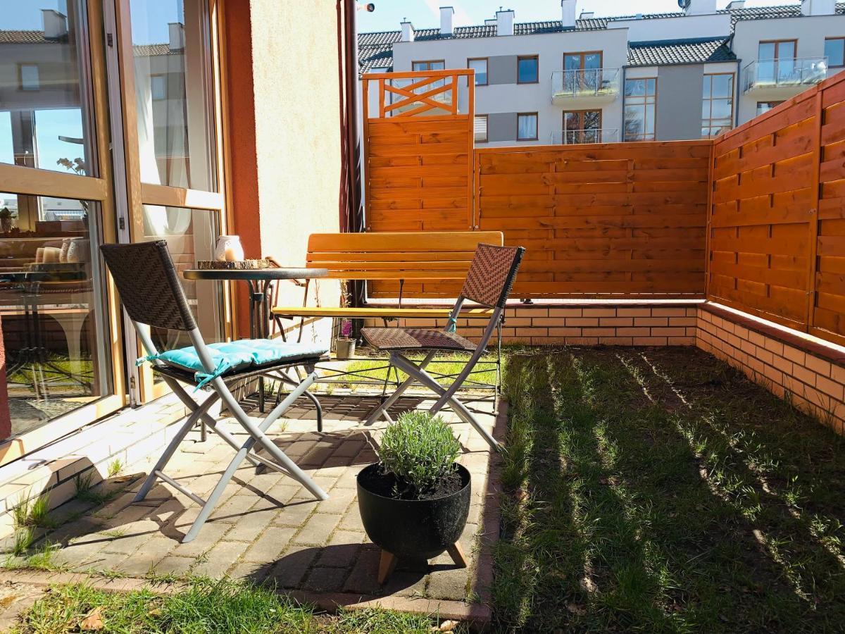 Malva Sun Dog Friendly Apartment With Garden Kołobrzeg Exteriör bild